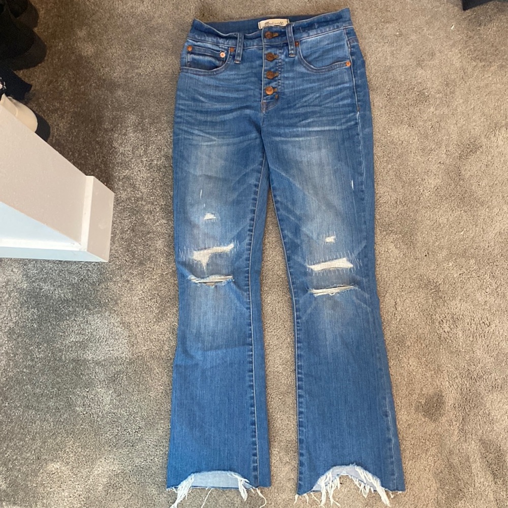 Madewell Cali Demi Boot Jeans
